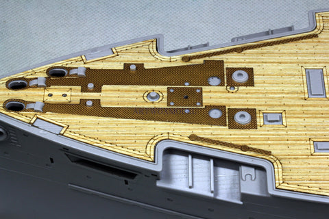 Artwox model wooden deck for Trumpeter 82002 Japan three hat battleship 1902 3M covering paper PE deck AM30004A