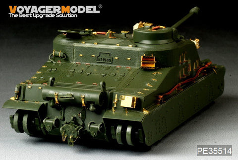 Voyager model metal etching sheet PE35514 British A39 "turtles" heavy-duty assault tanks upgraded with metal etchant