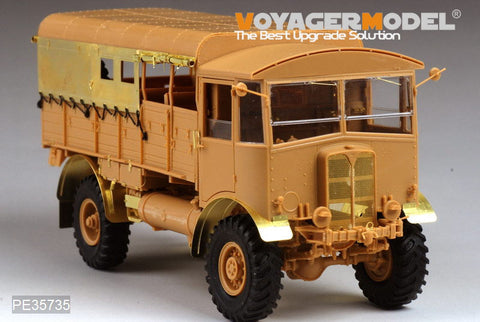 Voyager model metal etching sheet PE35735 AEC "Matador" artillery tractor traction medium term upgrade using metal etched parts