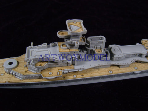 Artwox model wooden deck for Trumpeter 05767 German cruiser Eugen Prince 1945 wooden deck AW20033