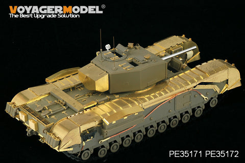 Voyager model metal etching sheet PE35171 Churchill Mk.III infantry tank upgraded with metal etch Kit