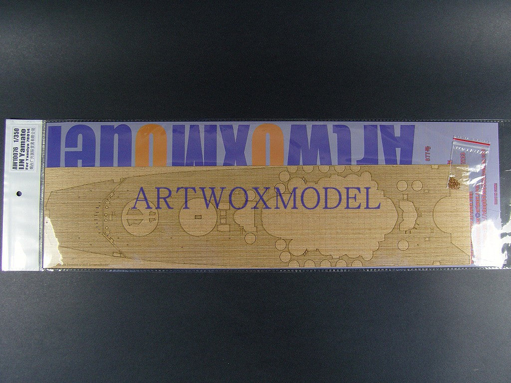 ARTWOX Model Wooden Deck for Tamiya 78014 large and number battleships revised wooden deck AW10076