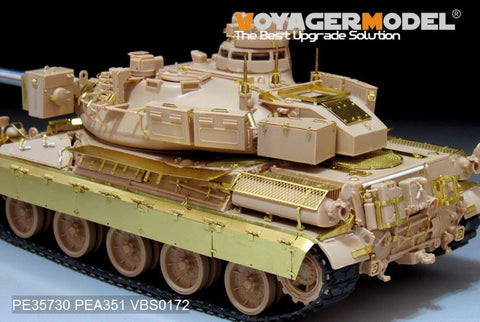 Voyager model metal etching sheet PE35730 France AMX-30B2 main battle tank upgrade metal etching parts