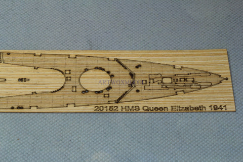 ARTWOX Trumpeter 05794 British "Elizabeth" battleship 1941 wooden deck AW20152
