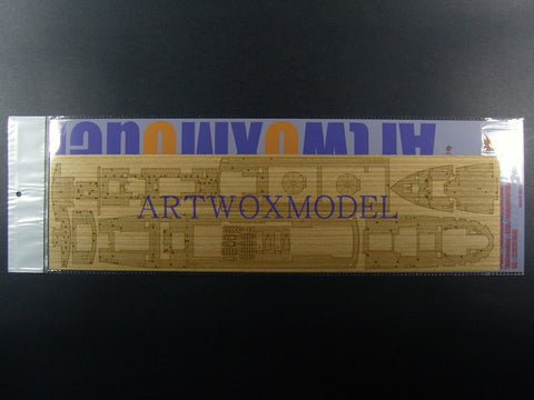 Artwox model wooden deck for Hasegawa 40082 Japan Ikekawa Maru Pill Diving Master Ship AW10085