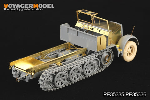 Voyager PE35335 Sd.Kfz .78 ton half-track tractor late upgrade metal etching
