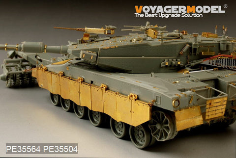 Voyager model metal etching sheet PE 35564 Merkava Mk .3 BAZ main battle tank and mine clearance roll upgrade etching parts