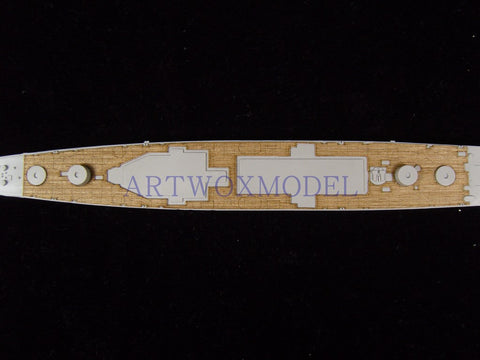 Artwox model wooden deck for Pitrod W23 US Army CL-89 Miami Cruiser Wood Deck AW20086