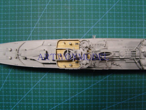 ARTWOX Model Wooden Deck for Trumpeter05323 German Navy Z-43 destroyer wooden deck AW10018 1944