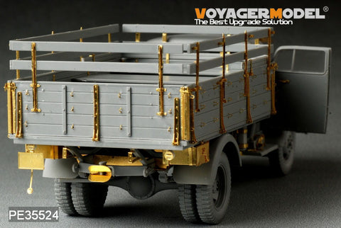 Voyager model metal etching sheet PE 35524 Opel "Lightning" 3 ton truck shallow cargo box type metal etching pieces(Dragon)