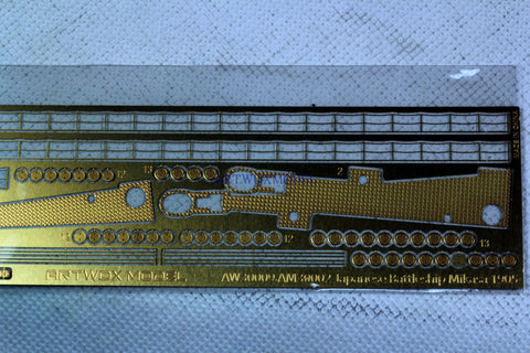 Artwox model wooden deck for Hobby boss 82002 Japanese Navy Mikasa battleship 1912 wooden deck AW30011