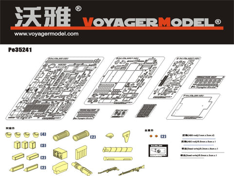 Voyager PE35241 Sd.Kfz.250/1 NEU semi track armored personnel carrier foundation metal etch