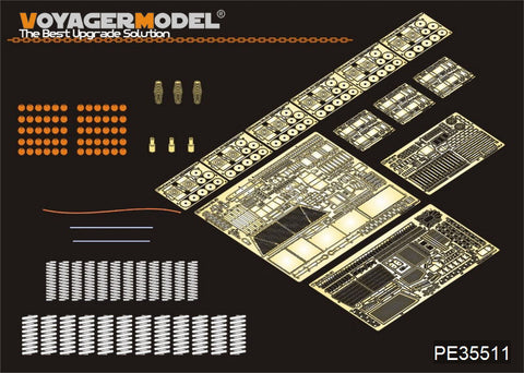 Voyager PE35511 MGM Mk.3D etch + kinetic energy chain + spring suspension (HOBBYBOSS)