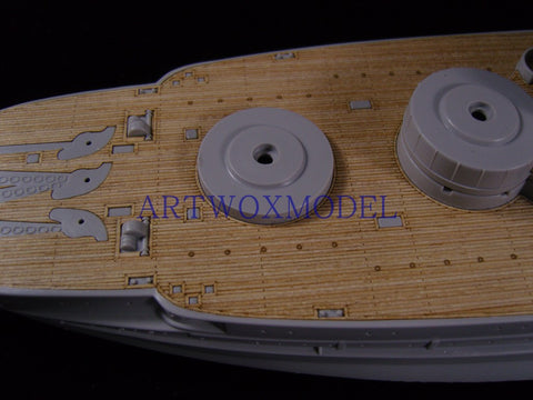 Artwox model wooden deck for Hobbyboss 86501 American BB-39 Arizona 1941 Wood Deck AW10060