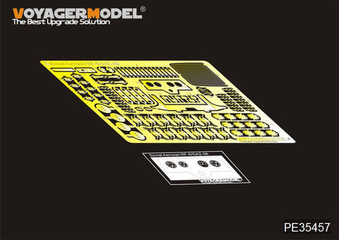 Voyager PE3557 World War II Soviet RF-8 / GAZ-98 combat sled upgraded metal etching