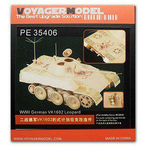 Voyager PE35406 VK16.02 "leopard" plans to upgrade the light chariot with metal etching parts (HB).