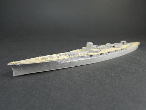 Artwox model wooden deck for Qingdao society 050880 Japanese Navy ship 1938 AW20122