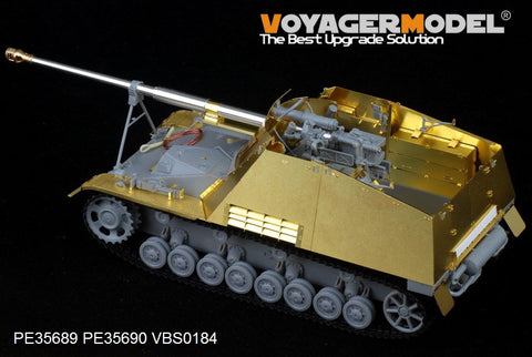 Voyager PE35689 rhinoceros 8.8cm metal etch for upgrading and upgrading of anti-tank guns (dragon)