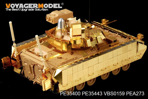 Voyager model metal etching sheet PE35400 M2A3 "Bradley" reconnaissance chariot retrofit a type of foundation modification part (T)