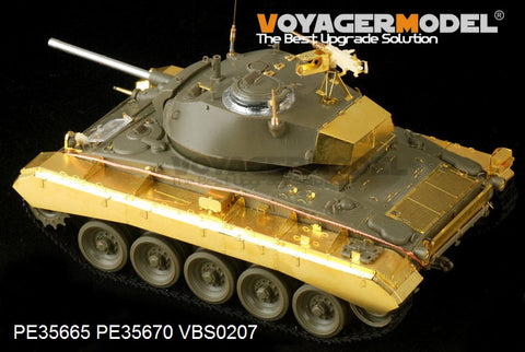 Voyager Model Metal Etching Sheet PE35665 M24 chariot light chariot (Korean War) upgraded metal etch