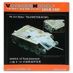 Voyager PE35170 World War II E-10 plan tank destroyer etch Upgrade Kit