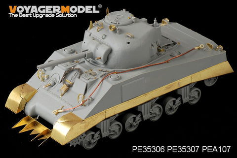 Voyager PE35306 Metal etching for upgrading of the M4/M4DV "Sherman" tank