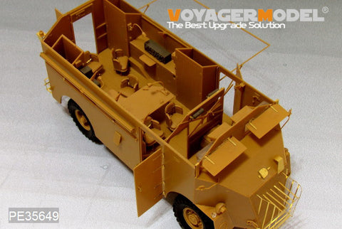 Voyager model metal etching sheet PE 35649 AEC " Doherty" metal etcher for upgrading armoured command vehicle