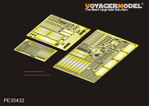 Voyager model metal etching sheet PE35432 stu Beck US6 2.5 ton ten wheel truck upgrade metal etching parts