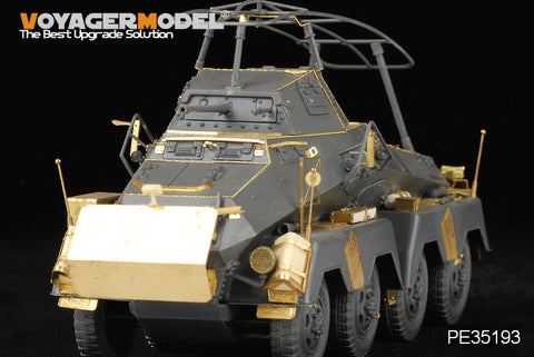 Voyager model metal etching sheet PE 35193 SD. kfz.232 8 - wheeled armored reconnaissance vehicle pre-upgrade metal etching kit