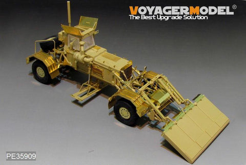 Voyager Model Metal Etching Sheet PE35909 modern American husky MK3 mine detector carrier (with PH35015)