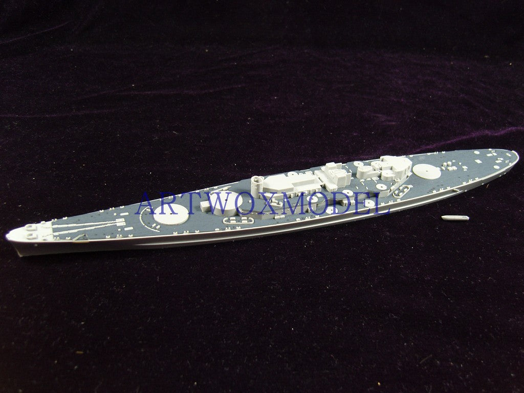 Artwox model wooden deck for Trumpeter 05735 USS Washington BB-56 Blue Wood Deck AW20020