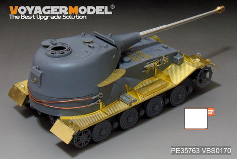 Voyager model metal etching sheet PE35763 second world war german VII heavy tank lion ( rear turret ) retrofit