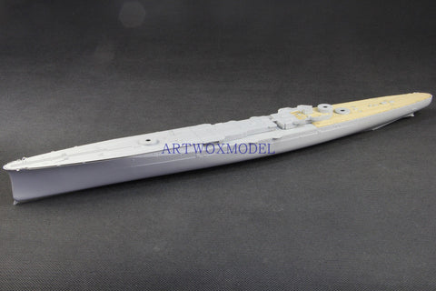 Artwox model wooden deck for trumpeter 05347 wood deck aw 10140, heavy cruiser sarra, Italian navy