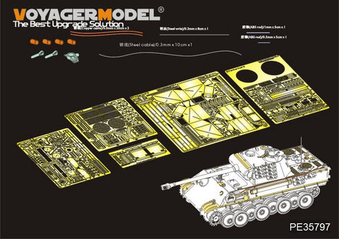 Voyager PE 35797 german panther g tanks in world war ii were equipped with 35170 35174