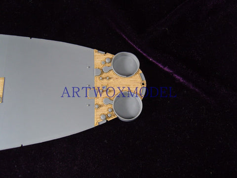 Artwox model wooden deck for Tamiya 78017 United States New Jersey battleship and wood deck AW10036