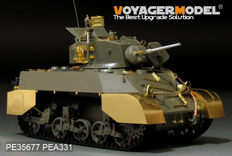 Voyager PE35677M3A3 Metallic etching Kit for upgrade and Transformation of Light vehicle "Stuart"