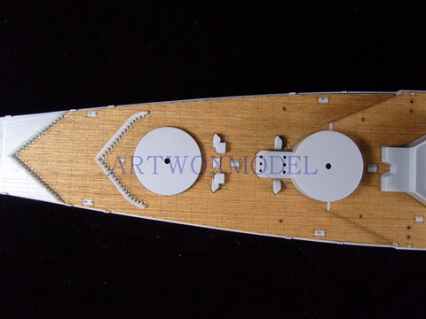 Artwox model wooden deck for Heller 81077 JEAN BART wooden deck AW50017