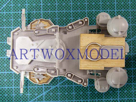 ARTWOX Model Wooden Deck for Trumpeter 05313 German prince Eugen cruiser deck AW10005