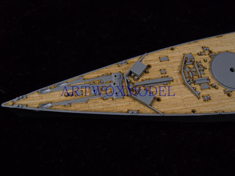 ARTWOX Tamiya 77504 World War II British Nelson Battleship Wood Deck AW20052