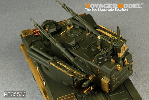 Voyager PE35533 2S6M "Tunguska" artillery integrated mobile air defense system metal etching