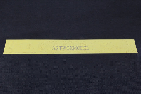 Artwox model wooden deck forKA JIKA KM 7001 Kongnuo battleship 19143M cover paper AM20027