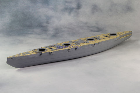 Artwox model wooden deck for Revell 05137 Russian battleship Gangut wooden deck AW10133