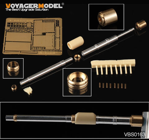 Voyager model metal etching sheet VBS0163 American M1A1/M1A2 main battle tank with M256 artillery metal cannon and smoke bomb.