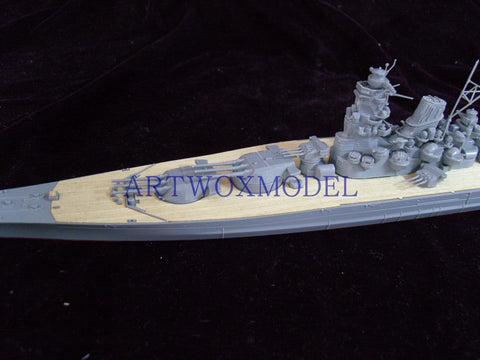 Artwox model wooden deck for Tamiya 31114 Japanese battleship AW20003