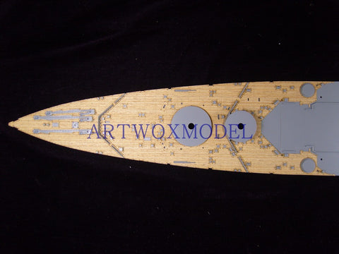 ARTWOX Model Wooden Deck for Tamiya 78011 Prince of Wales battleship wooden deck AW10028