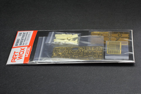 ARTWOX Model Wooden Deck for Tamiya 32539 Tiger King Tank Porsche full set of modified etching film AF10002