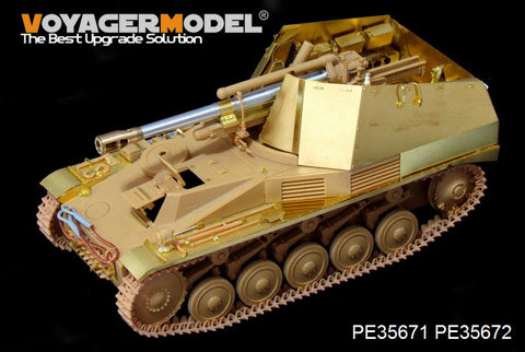 Voyager PE35671 "wild bees" 105mm self propelled howitzer upgrade metal etching parts (T Society)