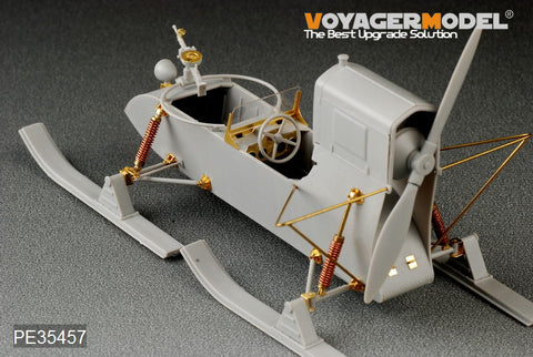 Voyager PE3557 World War II Soviet RF-8 / GAZ-98 combat sled upgraded metal etching