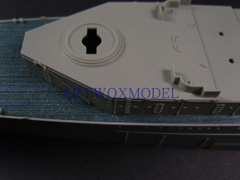 Artwox model wooden deck for Academy 14107 Indianapolis heavy cruiser wooden deck AW10086A