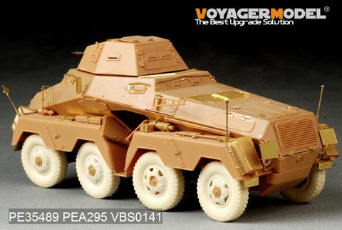 Voyager PE35489 Sd. Kfz .231 Metal etching for initial upgrade of eight armoured reconnaissance vehicles